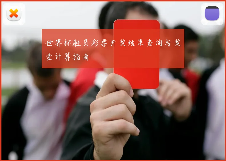世界杯胜负彩票开奖结果查询与奖金计算指南