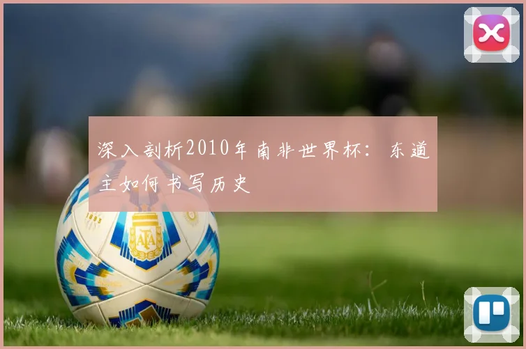 深入剖析2010年南非世界杯：东道主如何书写历史